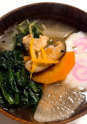 お雑煮の汁-レシピのメイン写真