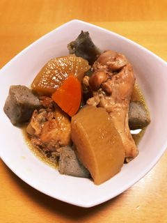 手羽元と大根の圧力鍋煮-レシピのメイン写真