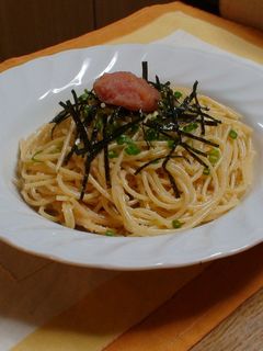 辛子明太子スパゲティー♪簡単♪-レシピのメイン写真