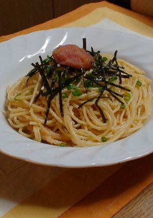 辛子明太子スパゲティー♪簡単♪-レシピのメイン写真