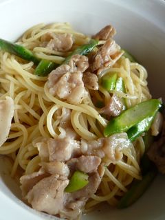 豚とアスパラのパスタ ゆず胡椒風味-レシピのメイン写真