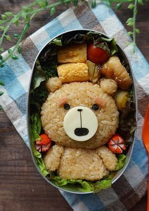 キャラ弁　テッド-レシピのメイン写真