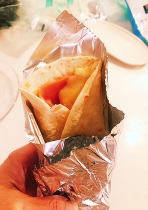 トルティーヤで簡単！ハムチーズブリトー-レシピのメイン写真