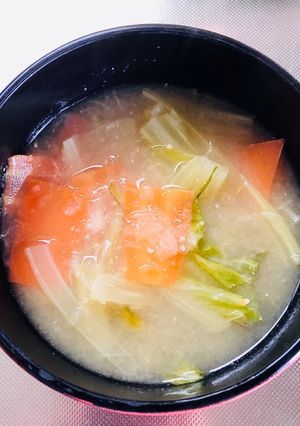 カリフラワーの葉でシャキシャキみぞれ汁-レシピのメイン写真