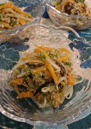 肉味噌サラダ-レシピのメイン写真