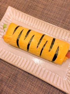 鬼のパンツの巻き寿司(恵方巻き)-レシピのメイン写真
