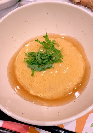 豆腐と卵のレンジ蒸し-レシピのメイン写真