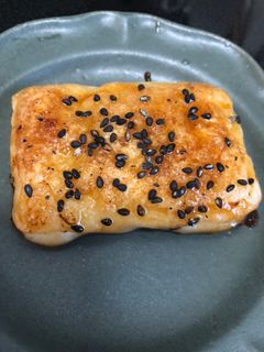 黒ごまと甘醤油のお餅-レシピのメイン写真