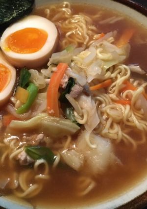 簡単 絶品 インスタントラーメン-レシピのメイン写真