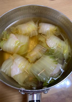 白菜とハムのロール-レシピのメイン写真