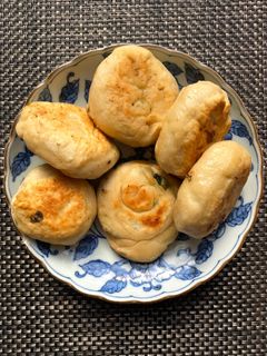 大根の葉でお焼き-レシピのメイン写真