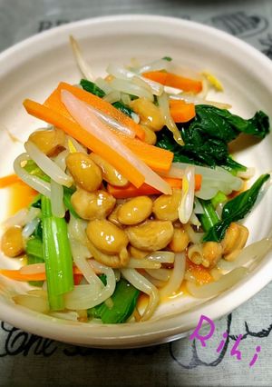 身体にいい！！納豆和え-レシピのメイン写真