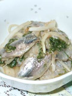 鰯(いわし)の梅マリネ-レシピのメイン写真