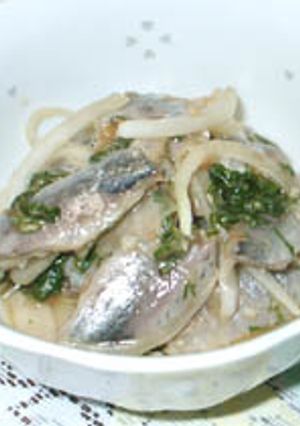 鰯（いわし）の梅マリネ-レシピのメイン写真