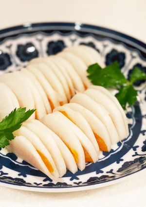 10分！簡単！からすみと大根　-レシピのメイン写真