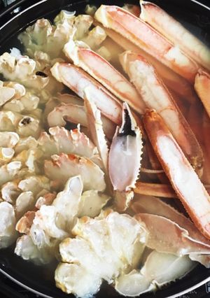 カニと遊ぶ-レシピのメイン写真