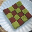 抹茶とチョコの市松生チョコ♪