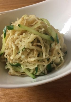 切り干し大根とさきいかの甘酢和え-レシピのメイン写真