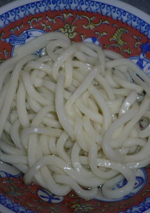 レンジで！ゆでうどんの温め方☆-レシピのメイン写真