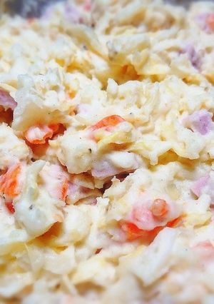 千切りキャベツと魚肉ソのポテトサラダ♪-レシピのメイン写真