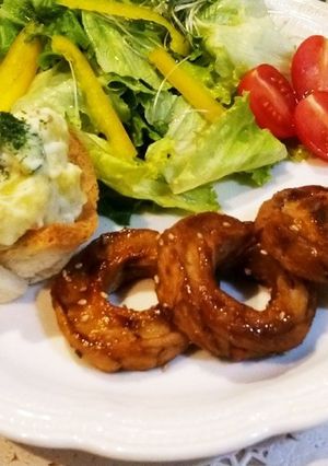 車麩の焼き肉風-レシピのメイン写真