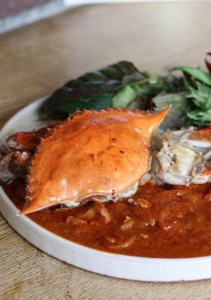 ワタリガニのココナッツトマトカレー-レシピのメイン写真