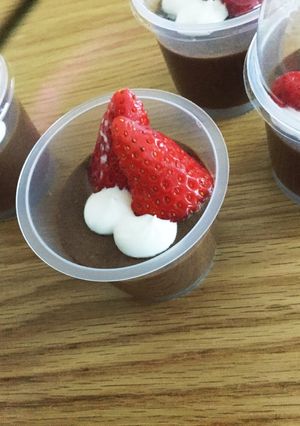メレンゲde簡単チョコレートムース-レシピのメイン写真