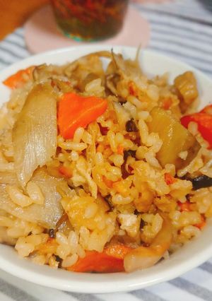 しっかり味の炊き込みご飯-レシピのメイン写真
