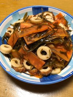切り昆布の煮物-レシピのメイン写真