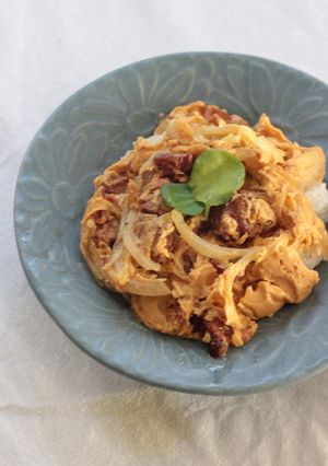災害非常食✿同時にできる親子丼-レシピのメイン写真