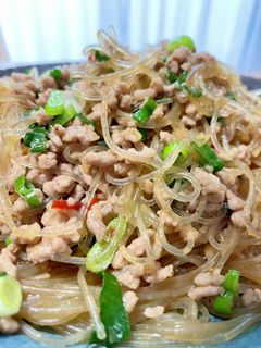 春雨と豚ミンチのしょうゆ炒め煮-レシピのメイン写真