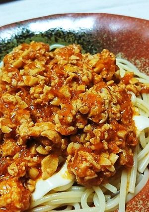 罪悪感オフ・ミートソーススパゲッティ-レシピのメイン写真