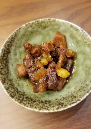 牛すじ肉の甘辛煮-レシピのメイン写真
