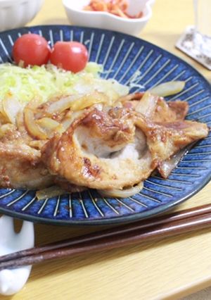 めんつゆで簡単生姜焼き-レシピのメイン写真