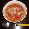 夏野菜たっぷりのあったかスープ