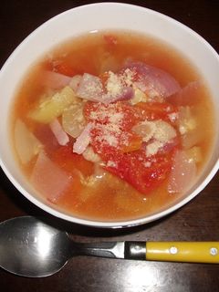夏野菜たっぷりのあったかスープ-レシピのメイン写真