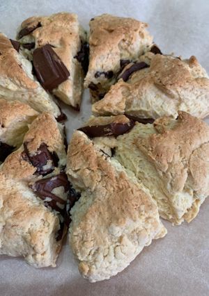 ホットケーキミックスでチョコスコーン-レシピのメイン写真