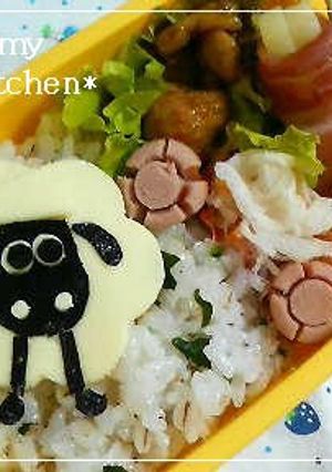 ひつじのショーン★キャラ弁-レシピのメイン写真