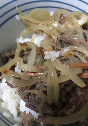 簡単　牛丼-レシピのメイン写真