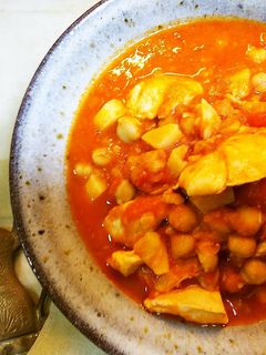 ひよこ豆とささ身のトマト煮込み-レシピのメイン写真