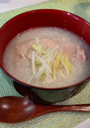 初級♪炊飯器で参鶏湯&お粥-レシピのメイン写真