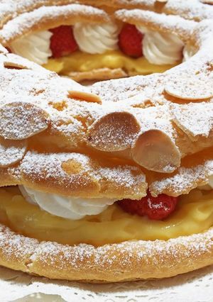いちごのパリブレスト(リングシュー)-レシピのメイン写真