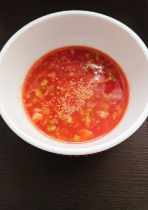 【離乳食後期】手軽にトマトスープ✩.*˚-レシピのメイン写真