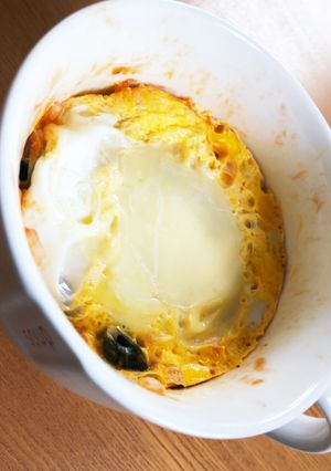ズボラ飯！マグカップオムライス-レシピのメイン写真
