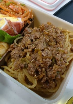 こってり味噌の和風パスタ★お弁当ランチ-レシピのメイン写真