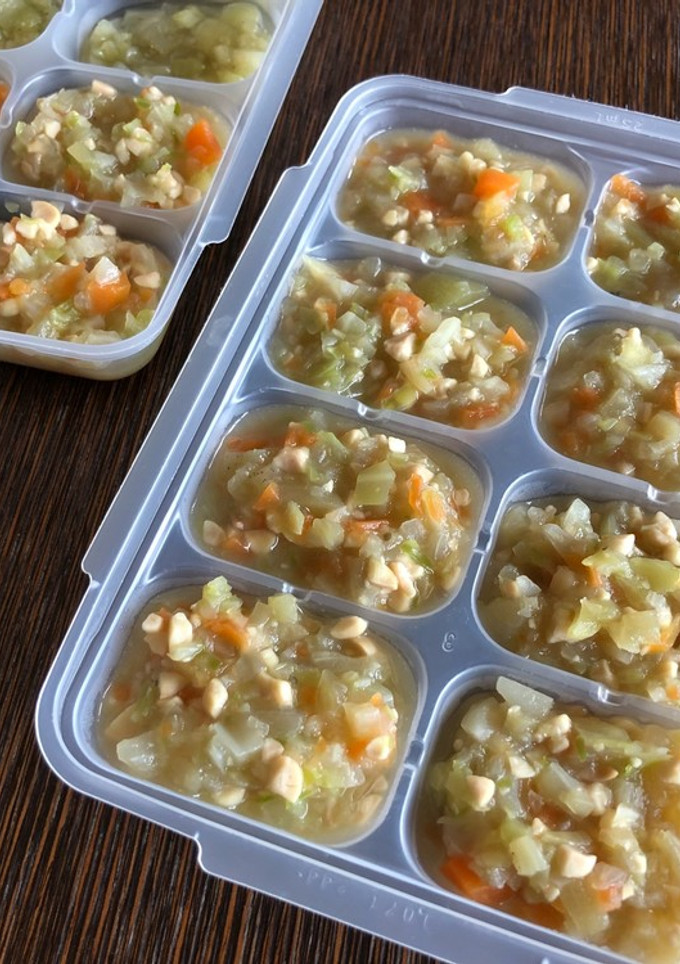 離乳食中期 野菜たっぷり納豆とろとろ煮-レシピのメイン写真