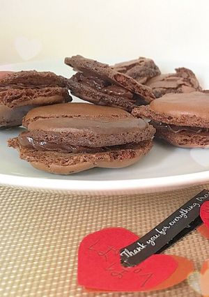 チョコレートマカロン-レシピのメイン写真