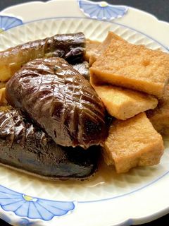 油揚げと茄子の煮物(炒め煮)◆副菜-レシピのメイン写真