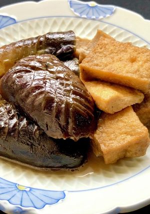 油揚げと茄子の煮物(炒め煮)◆副菜-レシピのメイン写真