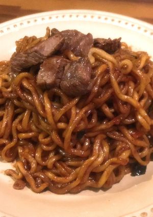 もちもち美味♪韓国のチャパグリ-レシピのメイン写真
